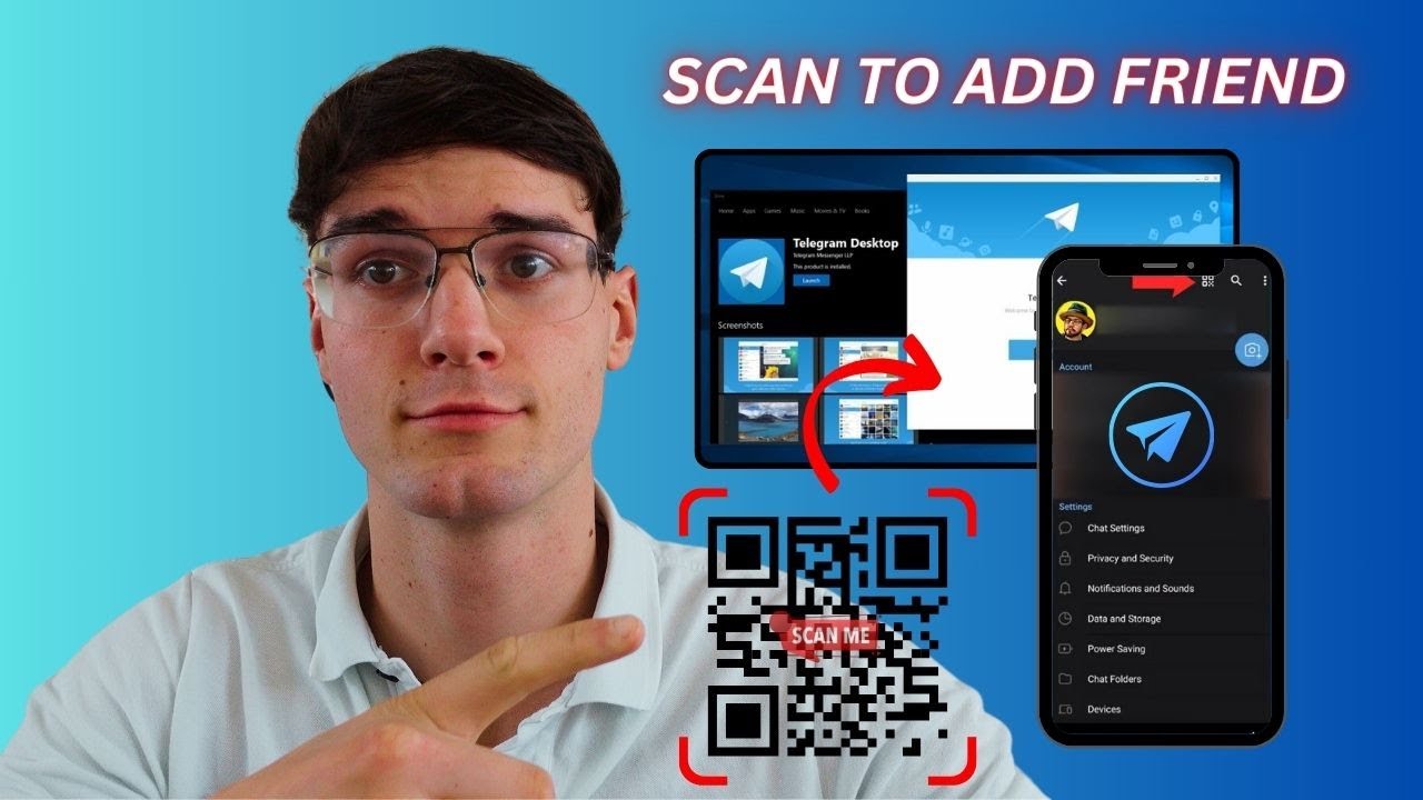 How To Scan QR Code In Telegram To Add Friend 2024 Quick Method
