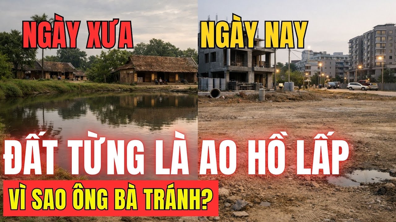 Vì Sao Ông Bà Tránh Đất Từng Là Ao Hồ Lấp? | Phong Thủy Cổ Xưa
