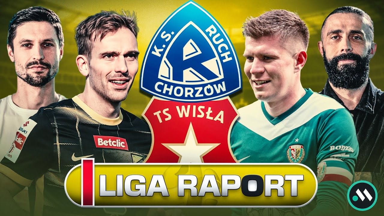RUCH - WISŁA NADCHODZI! ŚLĄSK BLIŻEJ EKSTRAKLASY. WIECZYSTA Z PRZEŁAMANIEM | I LIGA RAPORT