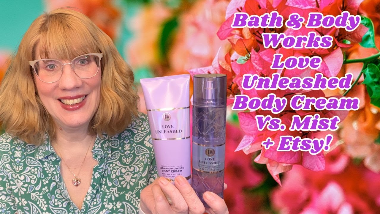Bath & Body Works Love Unleashed Body Cream Vs  Mist + Etsy!