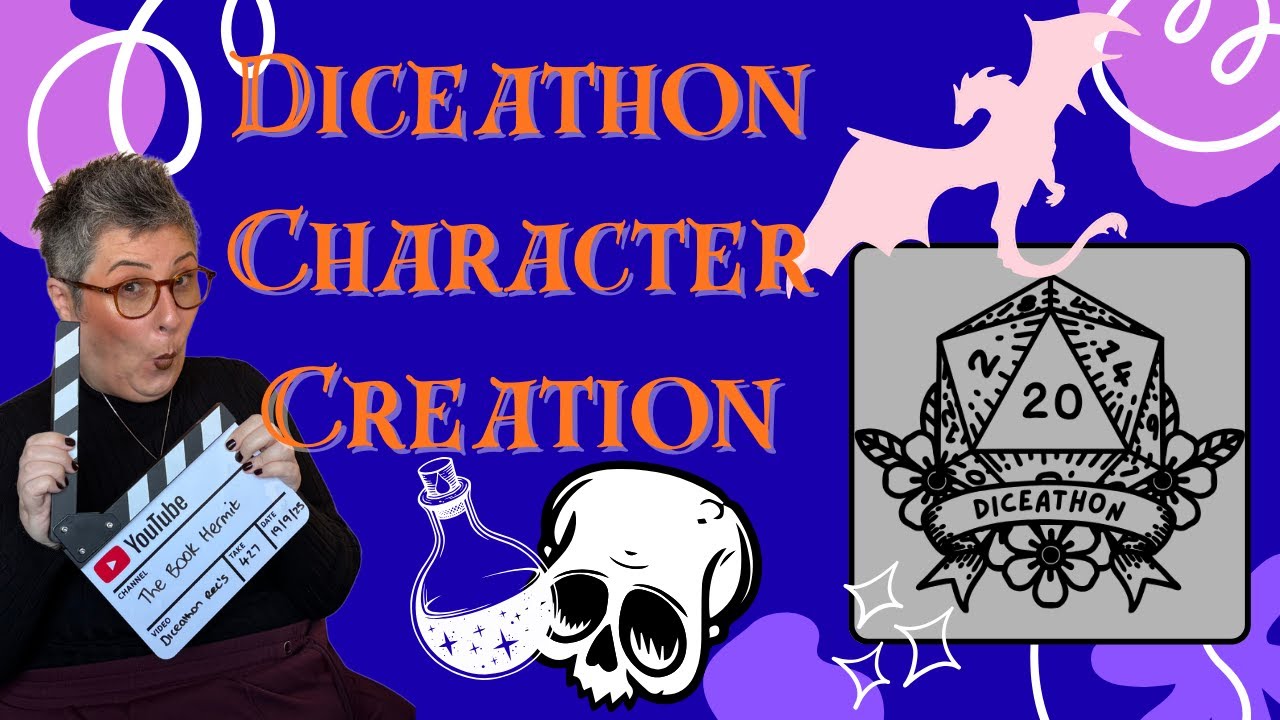 🐦&zwj;⬛🎲Diceathon Readathon | Как создать своего персонажа | Вдохновленный D&D🎲🐦&zwj;⬛