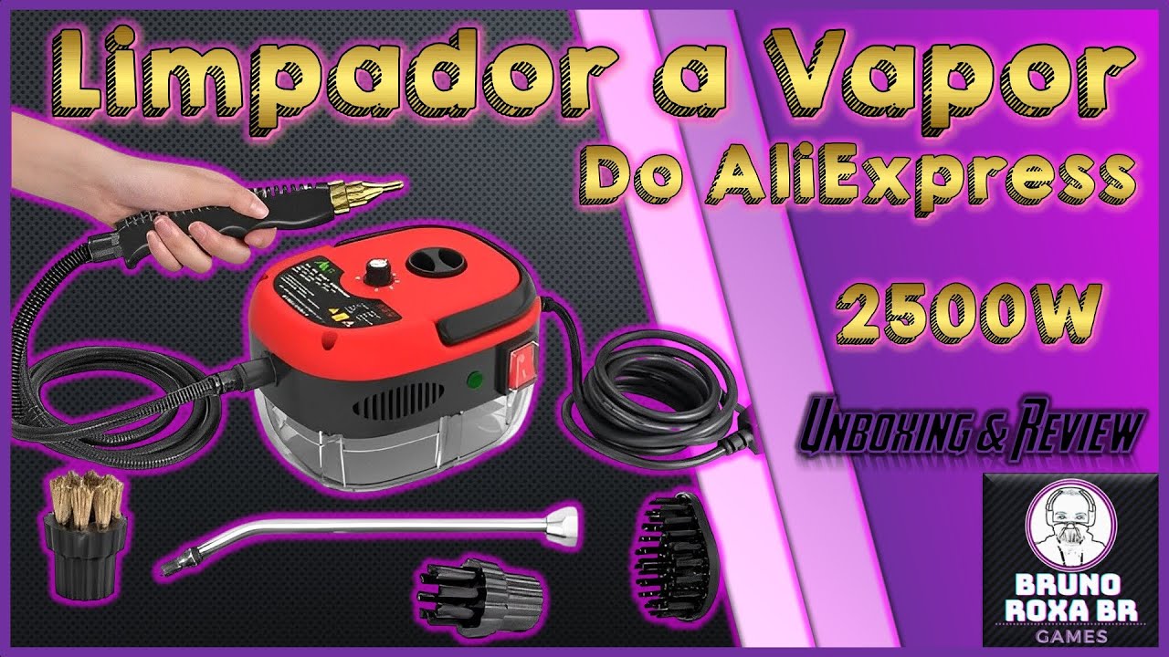 Limpador a Vapor 2500W do Aliexpress