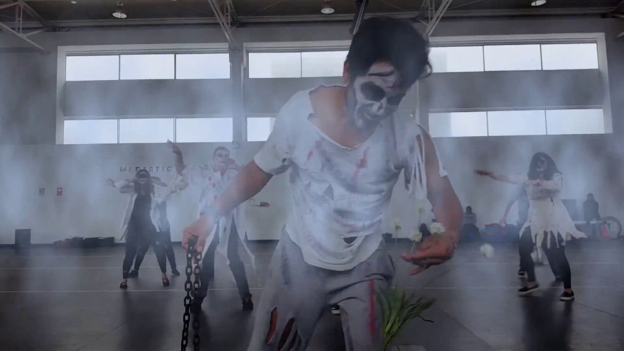 COREOGRAFIA COLEGIO RAYMONDI - ZOMBIES  COREOGRAFIA HENRRY RABANAL