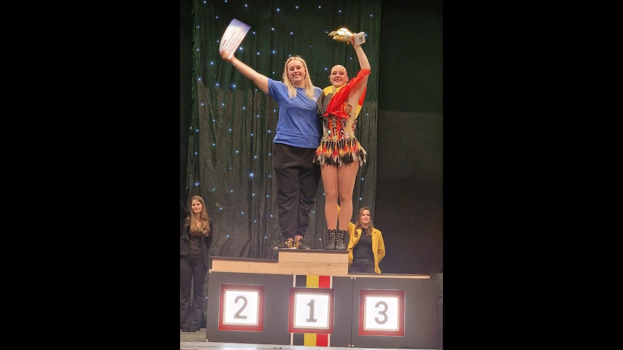Femke de Ceuster Belgisch & Vice-Europees kampioen 2023