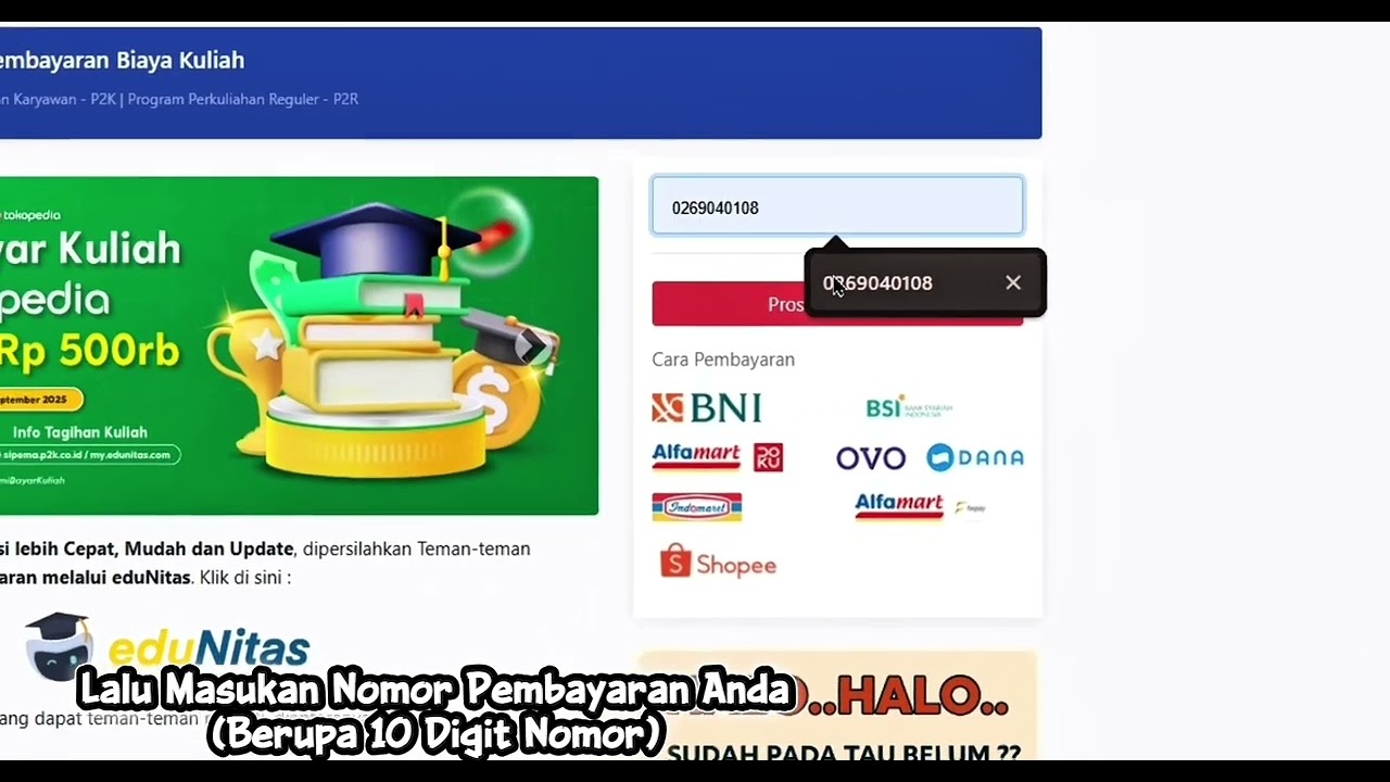 CARA MELAKUKAN PEMBAYARAN MELALUI SIPEMA.P2K