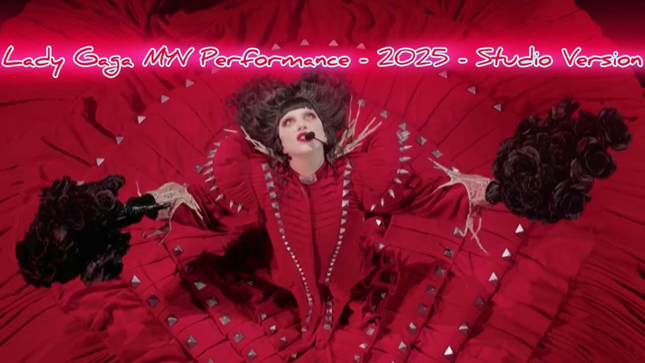 Lady Gaga - MTV Live Performance 2025 - Studio Version 