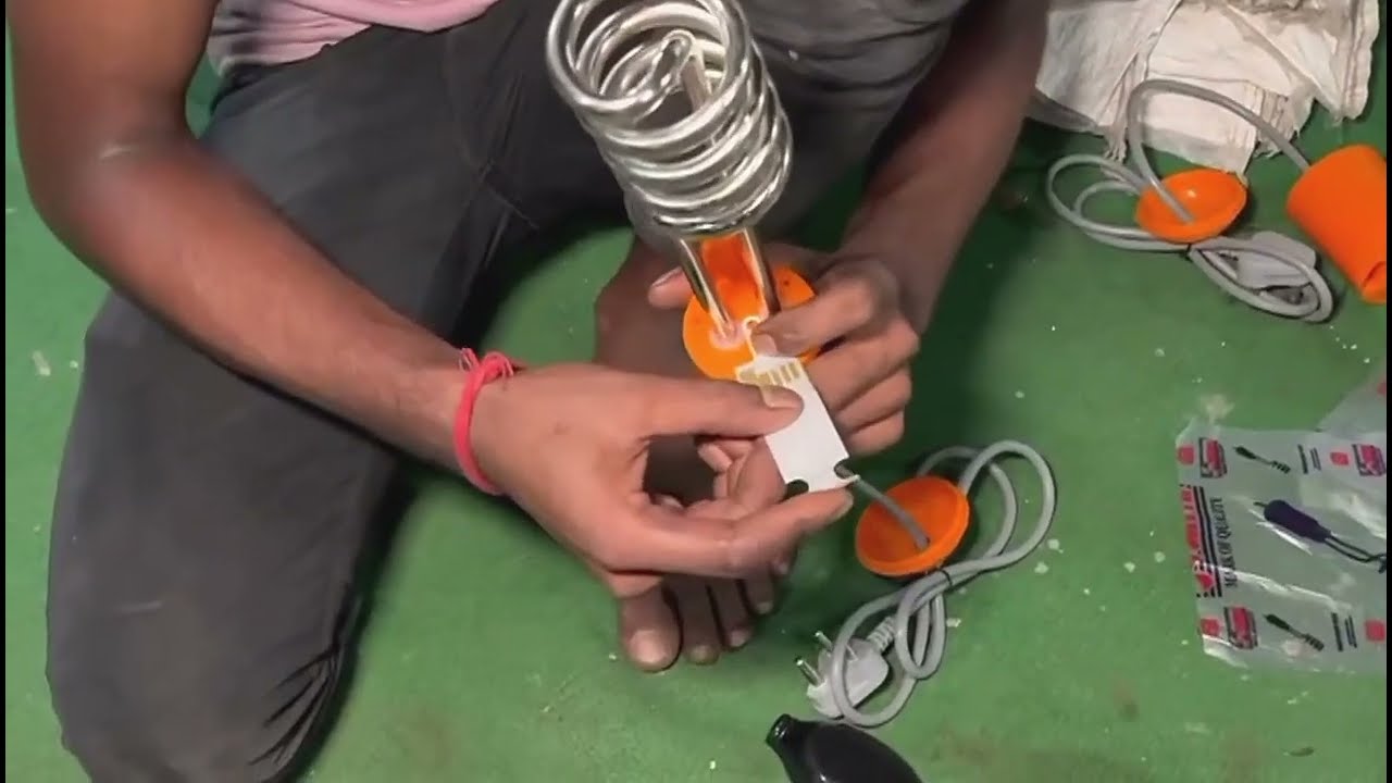 Handmade Water Heating Rod Manufacturing Process