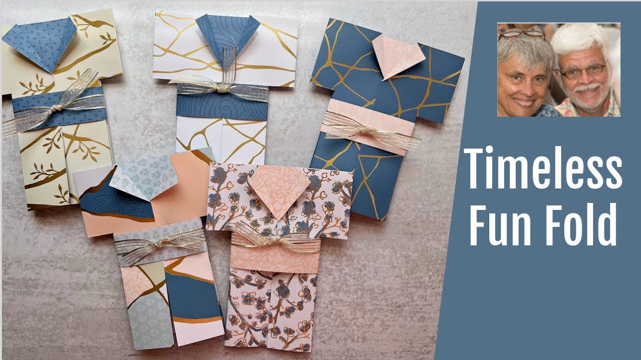 Create an Elegant Kimono Card with Only a Few Simple Steps!