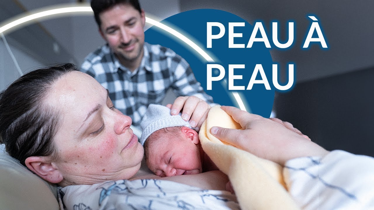 Peau à peau à la naissance, un geste ESSENTIEL pour maman & bébé expliqué à la Maternité de Beauvais