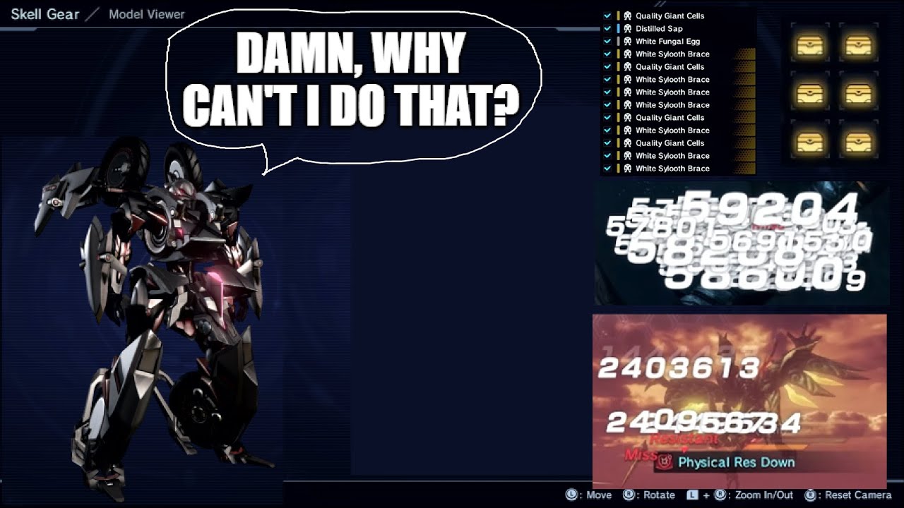 XCX:DE - Endgame Skell Showcase