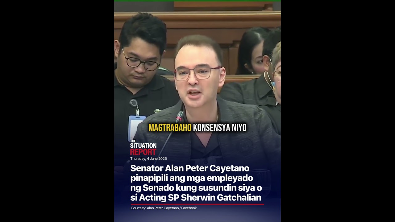 Sen. Cayetano pinapipili ang mga empleyadong Senado kung susundin siya o si Acting SP Gatchalian