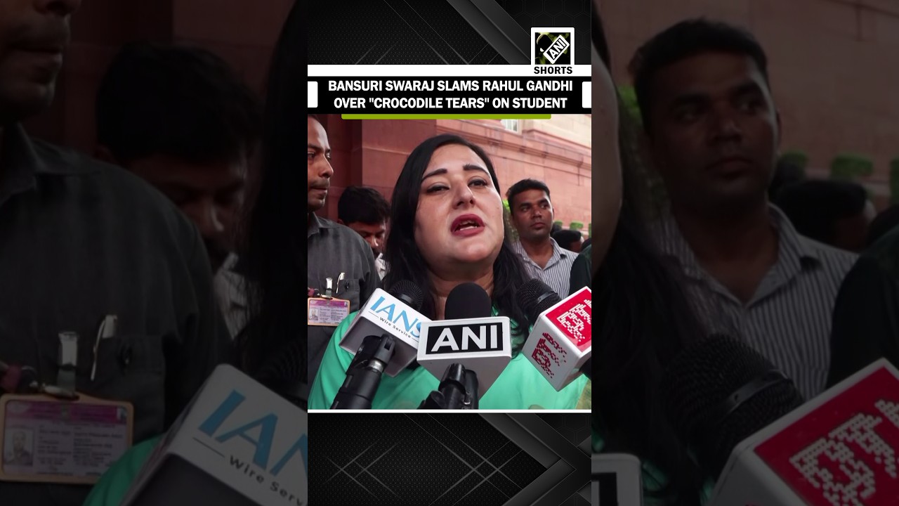 &lsquo;Crocodile Tears,&rsquo; BJP MP Bansuri Swaraj hits out at Rahul Gandhi over Student protests