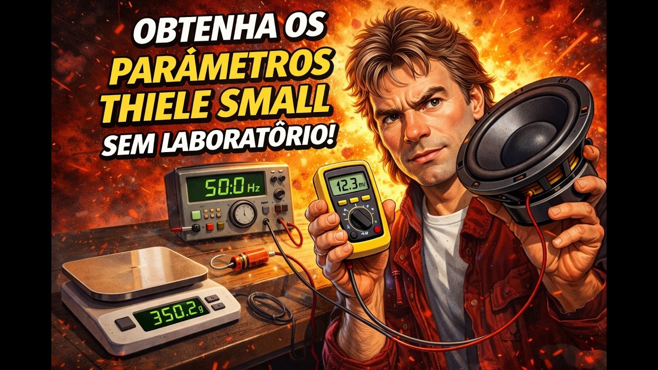 Faça você mesmo ! Obtenção de parâmetros Thiele / Small