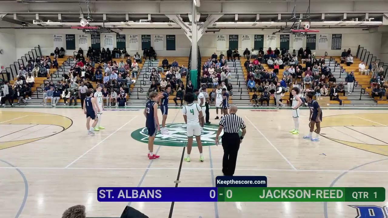 Jackson-Reed Boys Varsity Basketball vs. St. Albans