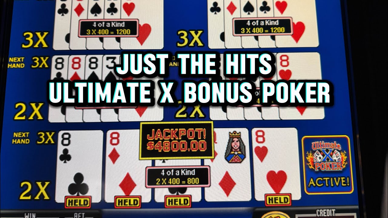 Just The Hits &mdash; максимальный джекпот X Bonus Poker!