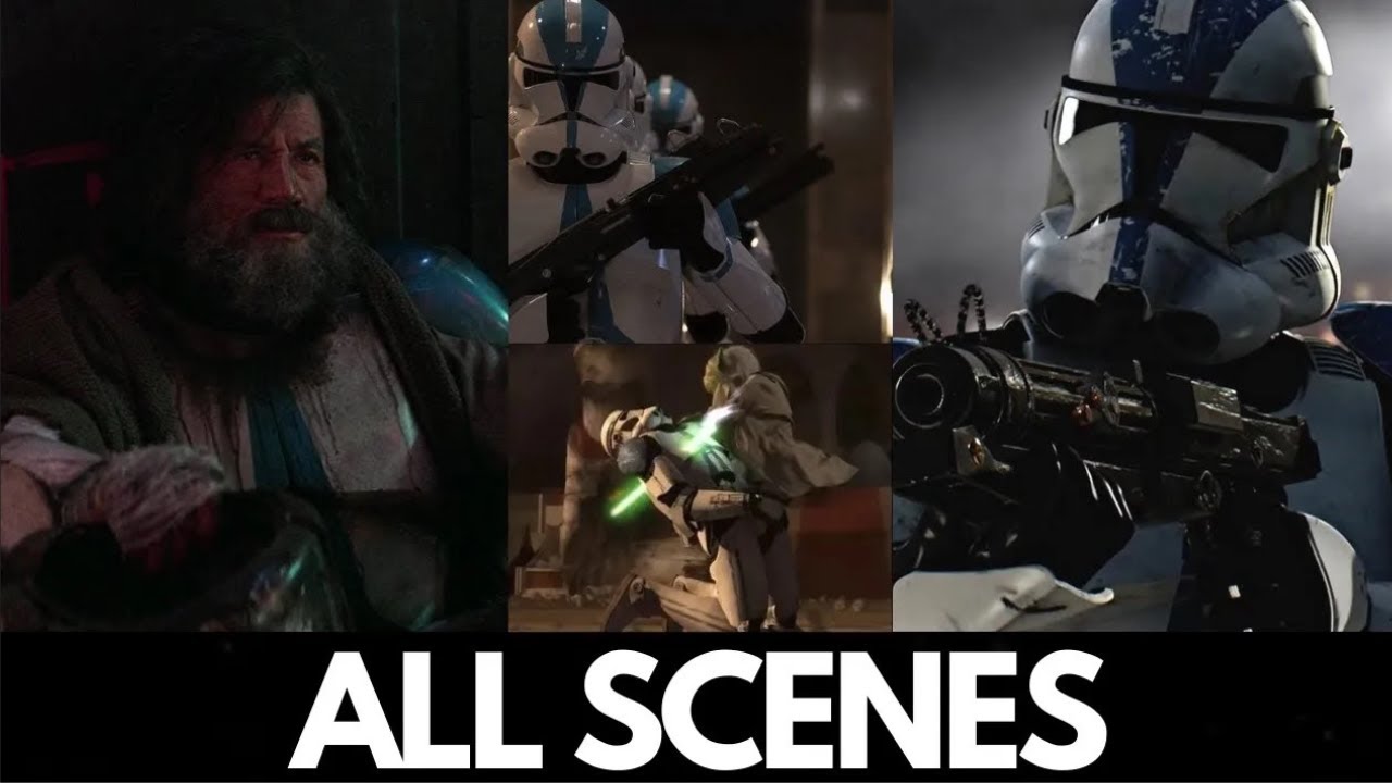 501st all scenes (3, Kenobi, Mandalorian)