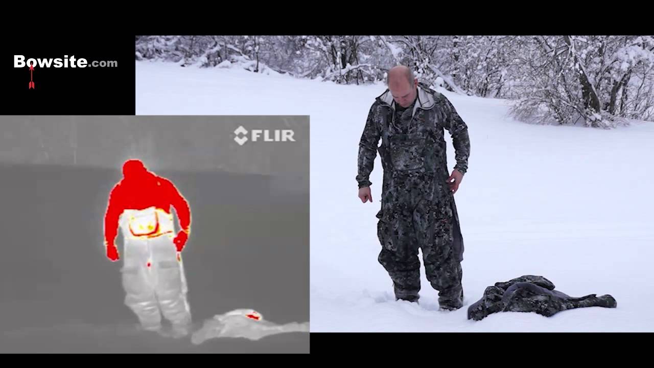 Testing Winter hunting clothes with FLIR Thermal Camera