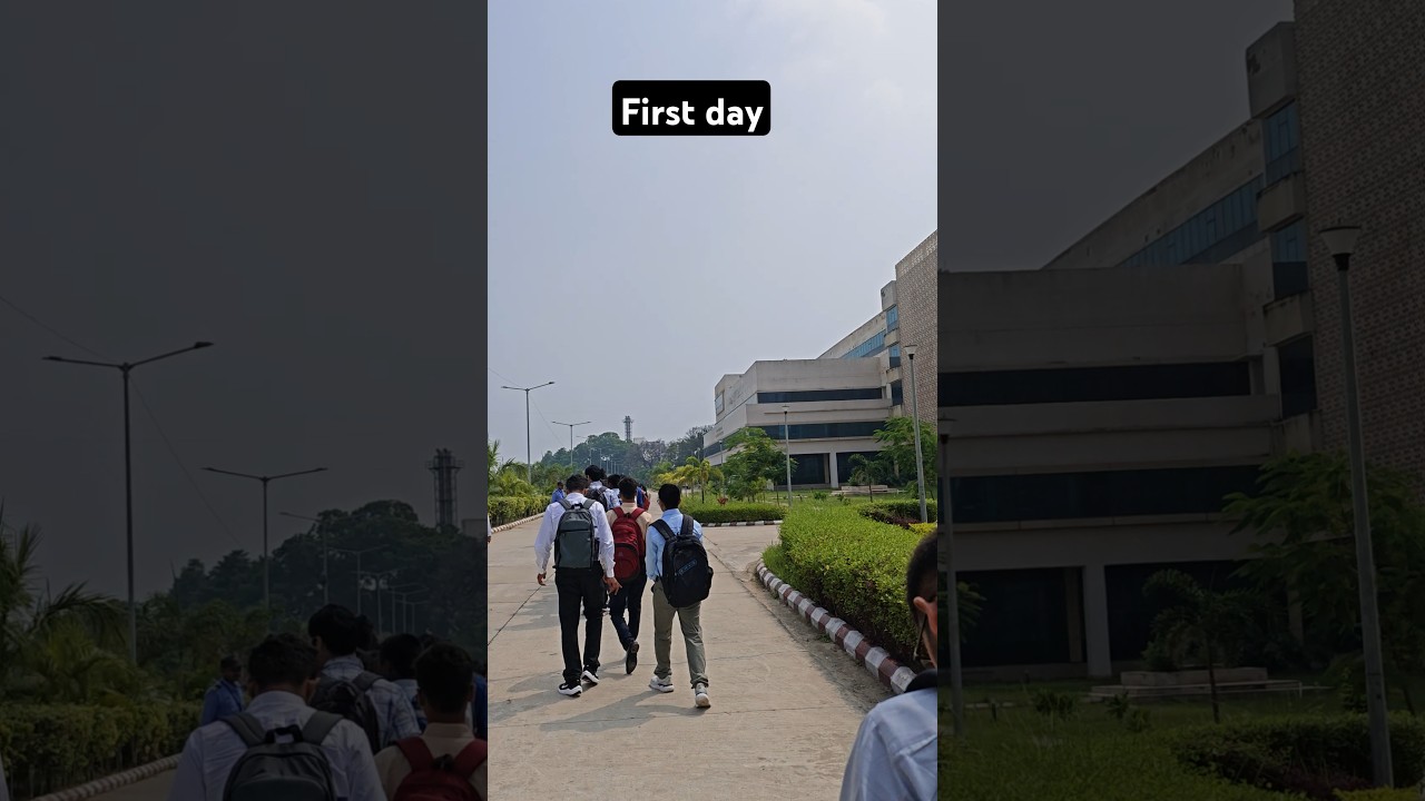 1st day at AIIMS GORAKHPUR &hearts;️✨ #aiimsgkp #neet #aiims #medical #hospital#neet#mbbs #medicalcollege
