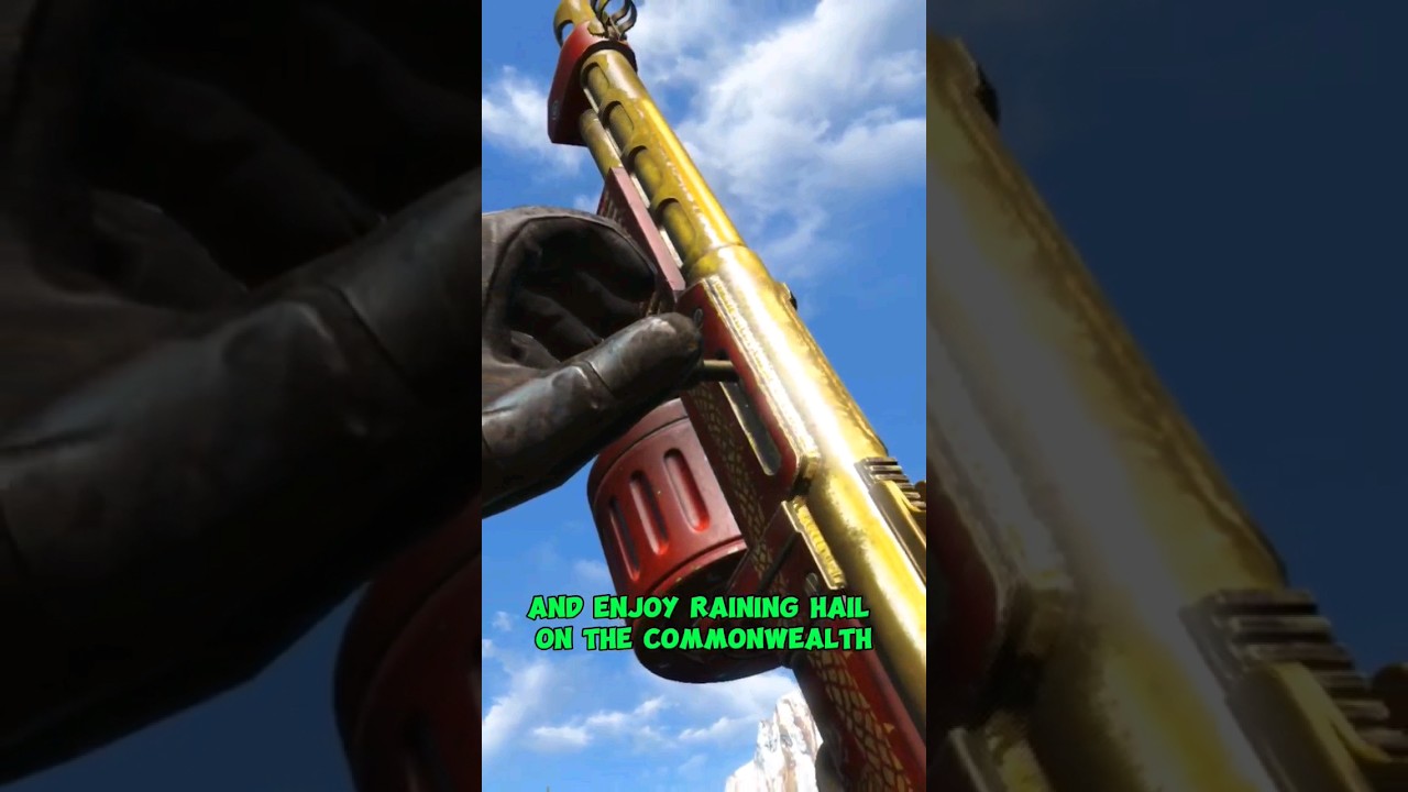 Боевой дробовик FREEZING из Fallout 4 &mdash; это...