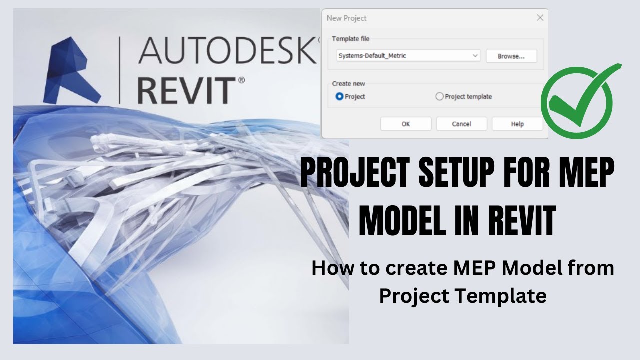 Настройка проекта инженерных систем (ОВК) в Revit | Как создать проект ОВК из шаблона проекта