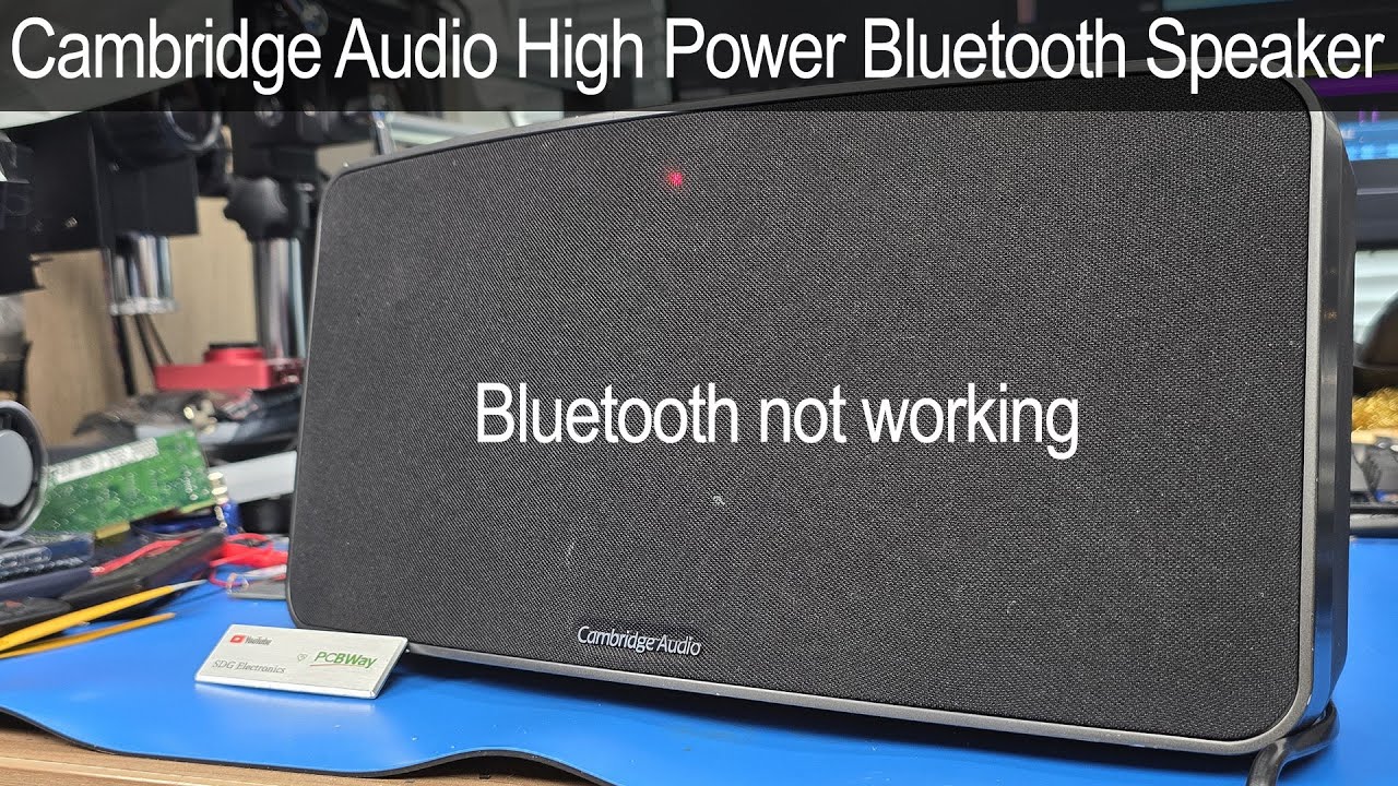 SDG #368 Tricky Repair: Cambridge Audio Bluetone 100 - No Bluetooth