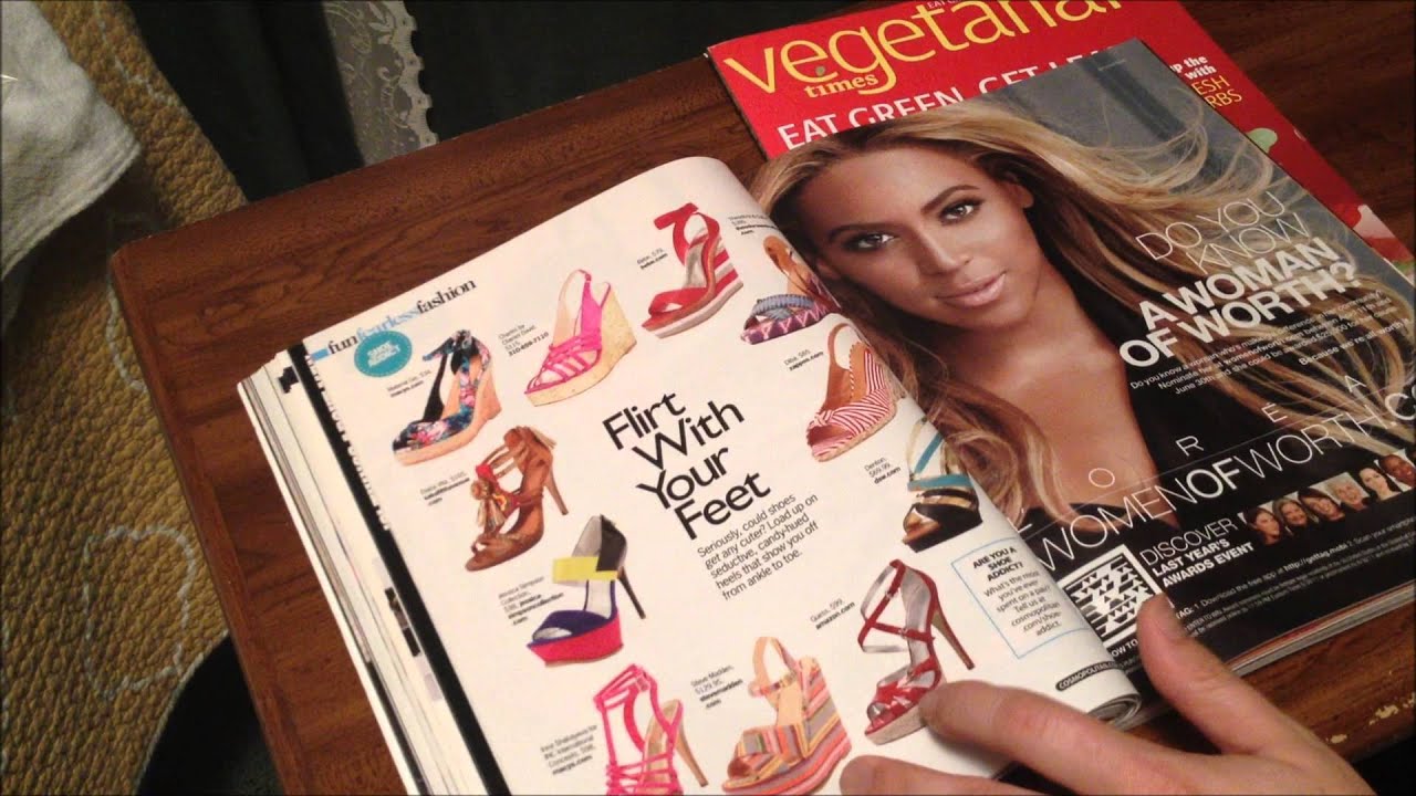 magazine read with inaudible whisper ASMR