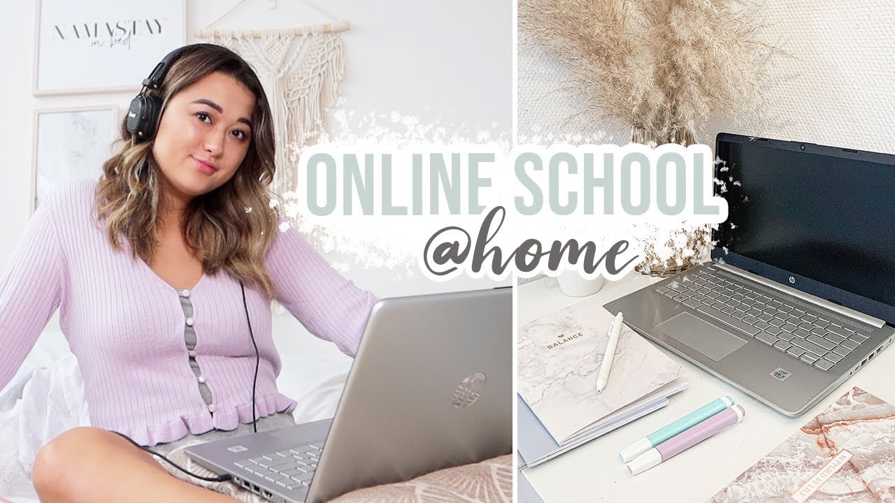 BACK TO SCHOOL✨ ONLINE THUIS STUDIE: DAGINDELING + LEREN.