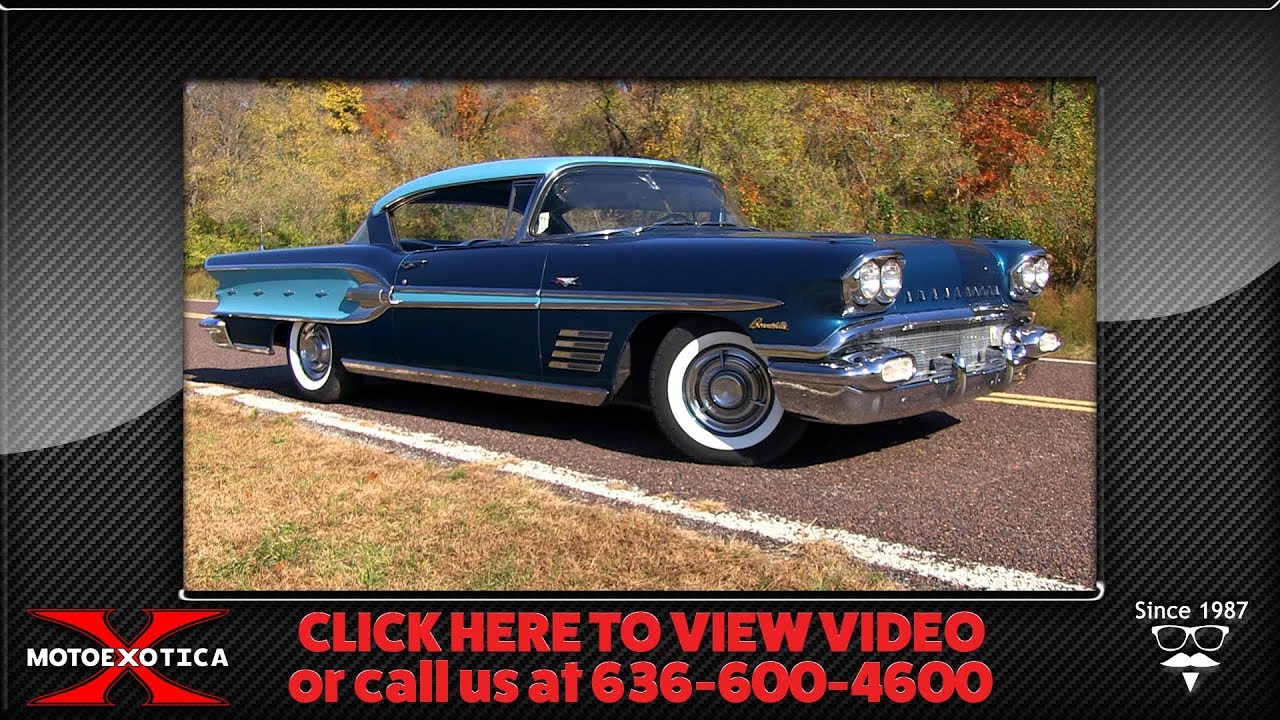 1958 Pontiac Bonneville Tri-Power Sport Coupe (SOLD)