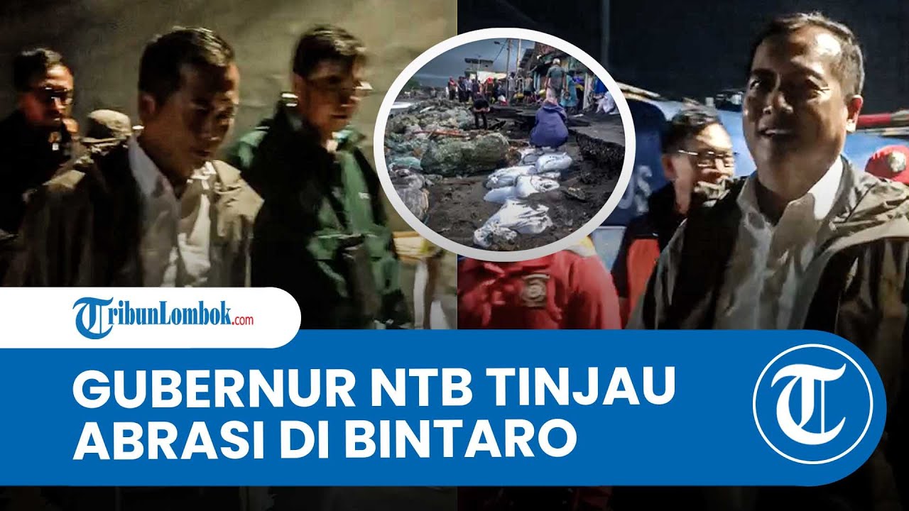Tinjau Abrasi di Bintaro, Gubernur Iqbal Minta Penanganan Darurat dan Permanen