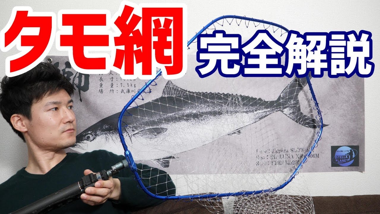 タモ網とランディングシャフトのおすすめ完全解説【ショアジギング】