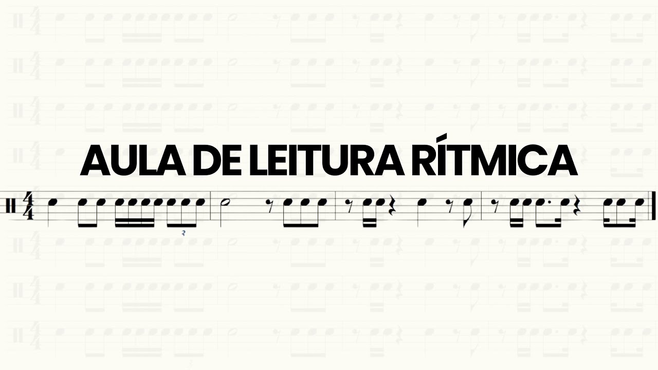 Aula de Leitura Rítmica com Sérgio Moraes | Serei Músico Militar