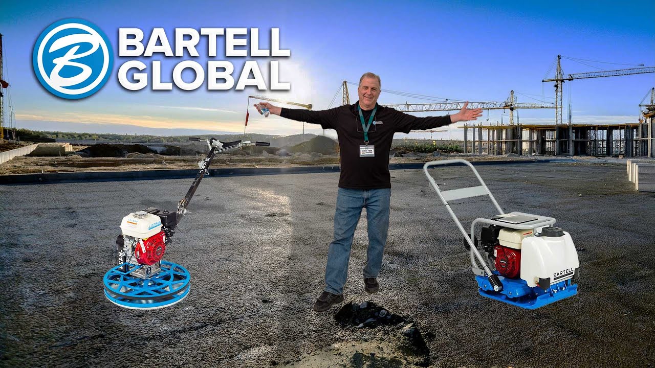 INSANE Concrete Equipment From Bartell Global!