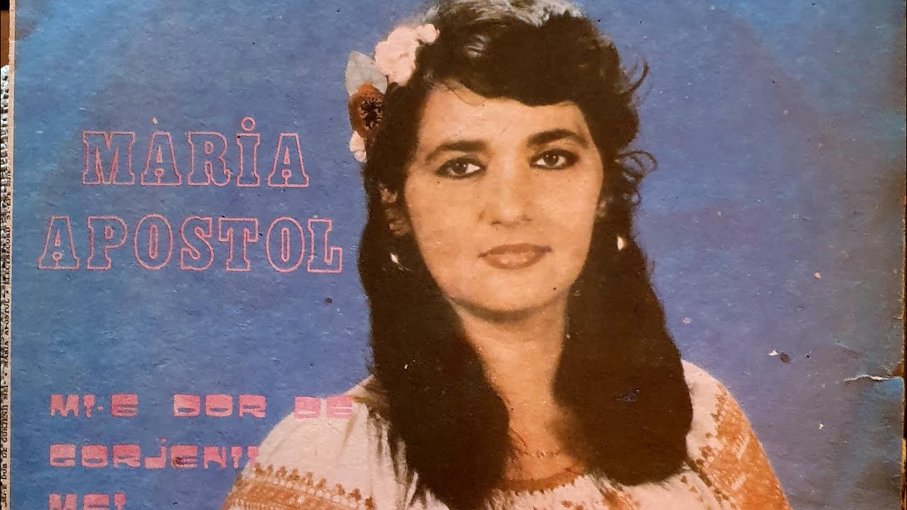 Maria Apostol  🌿 Aseară , cînd ieșea luna   💮  De mică mă măritai..🌺