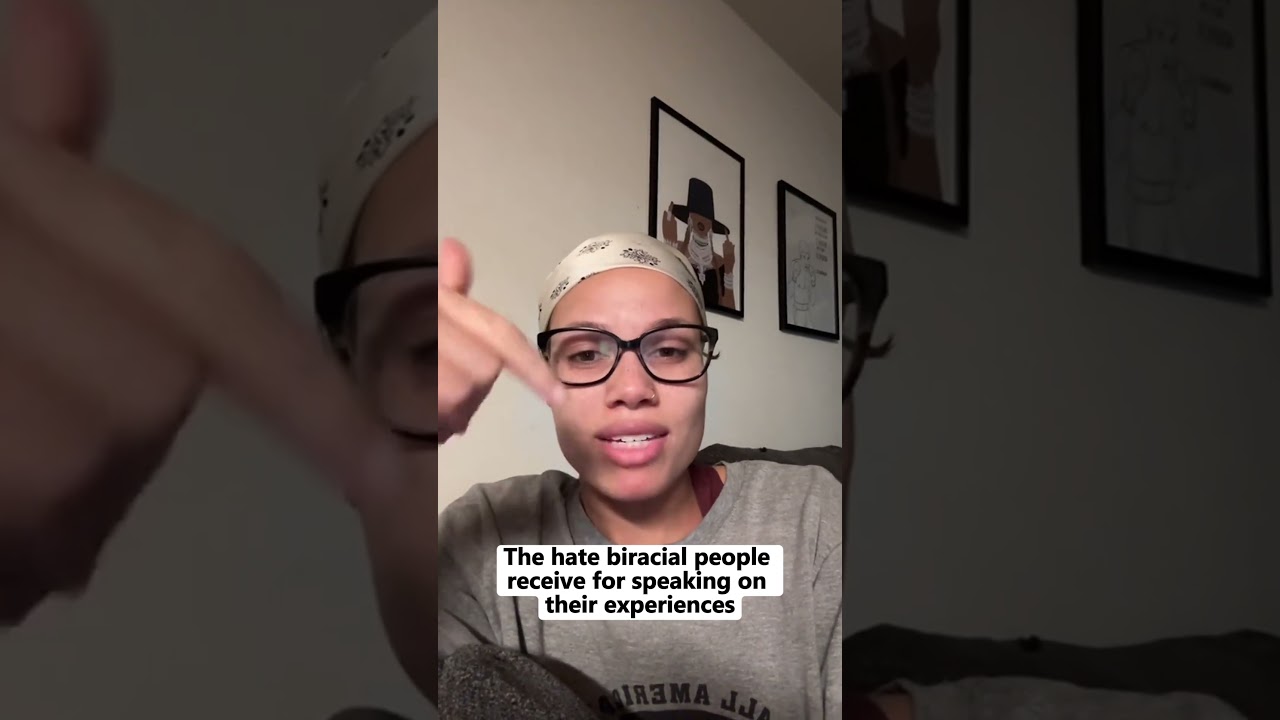 The hate biracial people receive for speaking on our experiences #biracial #mixed #fyp #explore