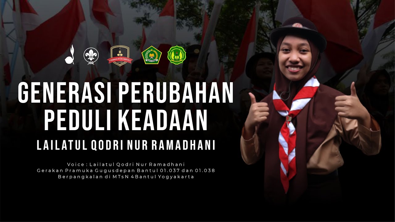 JVSC Lomba Kreasi Cipta Baca Puisi Pramuka MTsN 4 Bantul