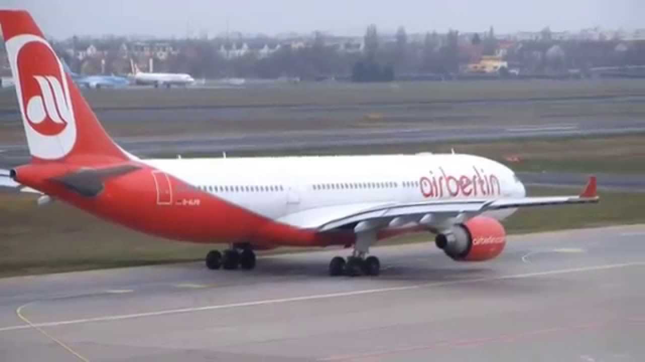 Start Air Berlin 7248 nach New York