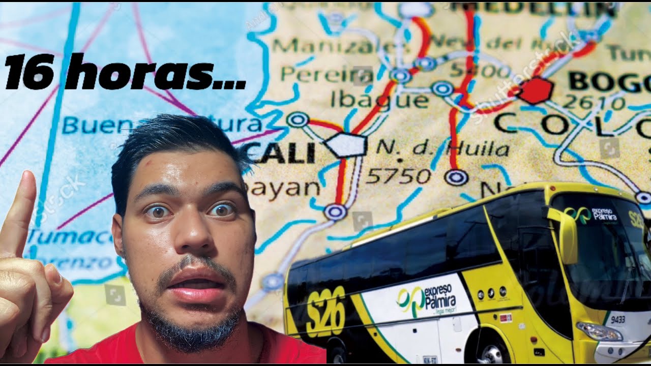 Mas de 15 Horas en Bus de Cali a Bogota 👀🚨🌍 - Ep #01