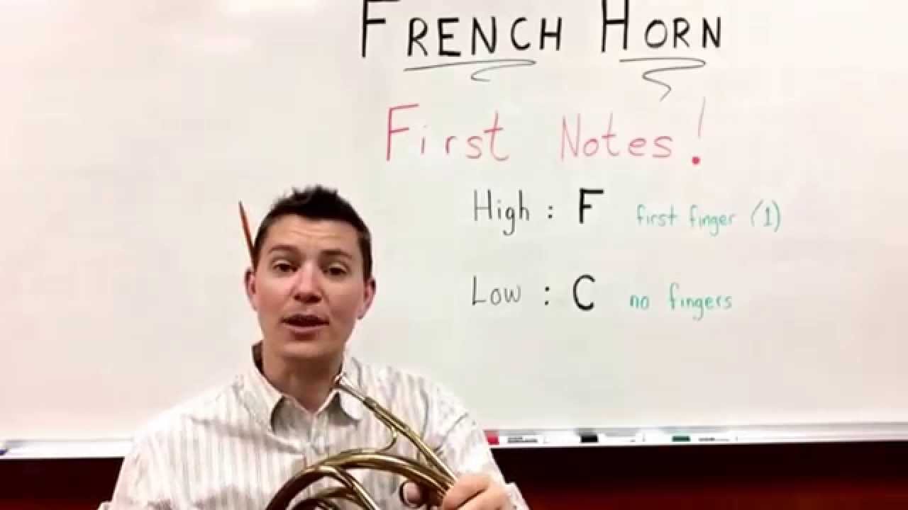 French Horn First Notes!