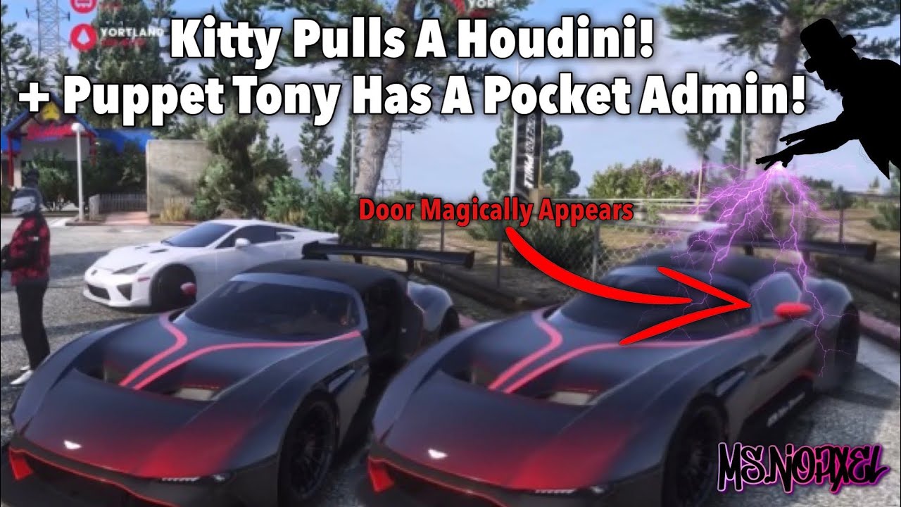 Puppet Kitty&rsquo;s A Magician! + Puppet DuckerZ Has A POCKET ADMIN! | NoPixel SA GTARP