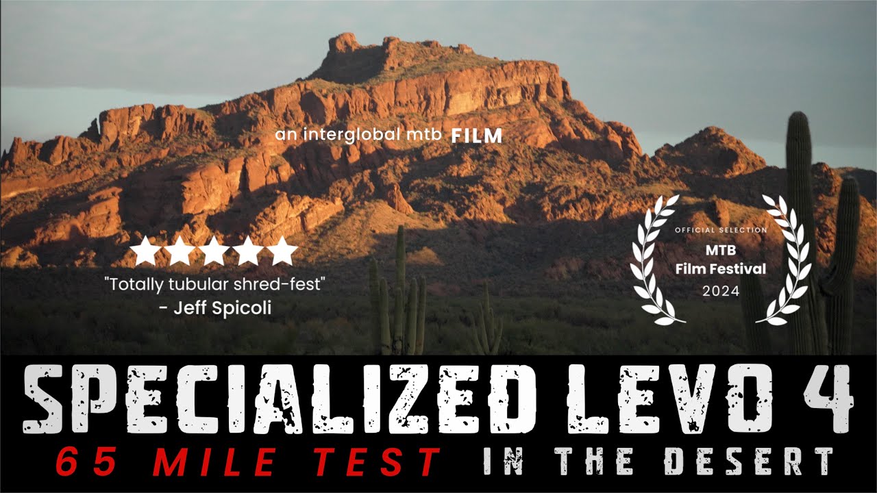 Specialized Levo 4 at Hawes Trails 65 Mile Test!