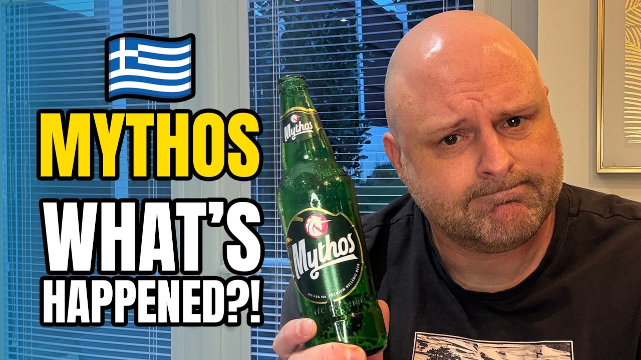 Mythos... Ruined? | Mythos Lager Review 🍺