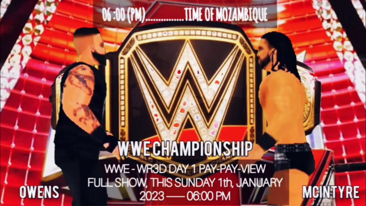 WWE DREW MCINTYRE VS KEVIN OWENS | WWE CHAMPIONSHIP | 2K23 WR3D CAREER MOD