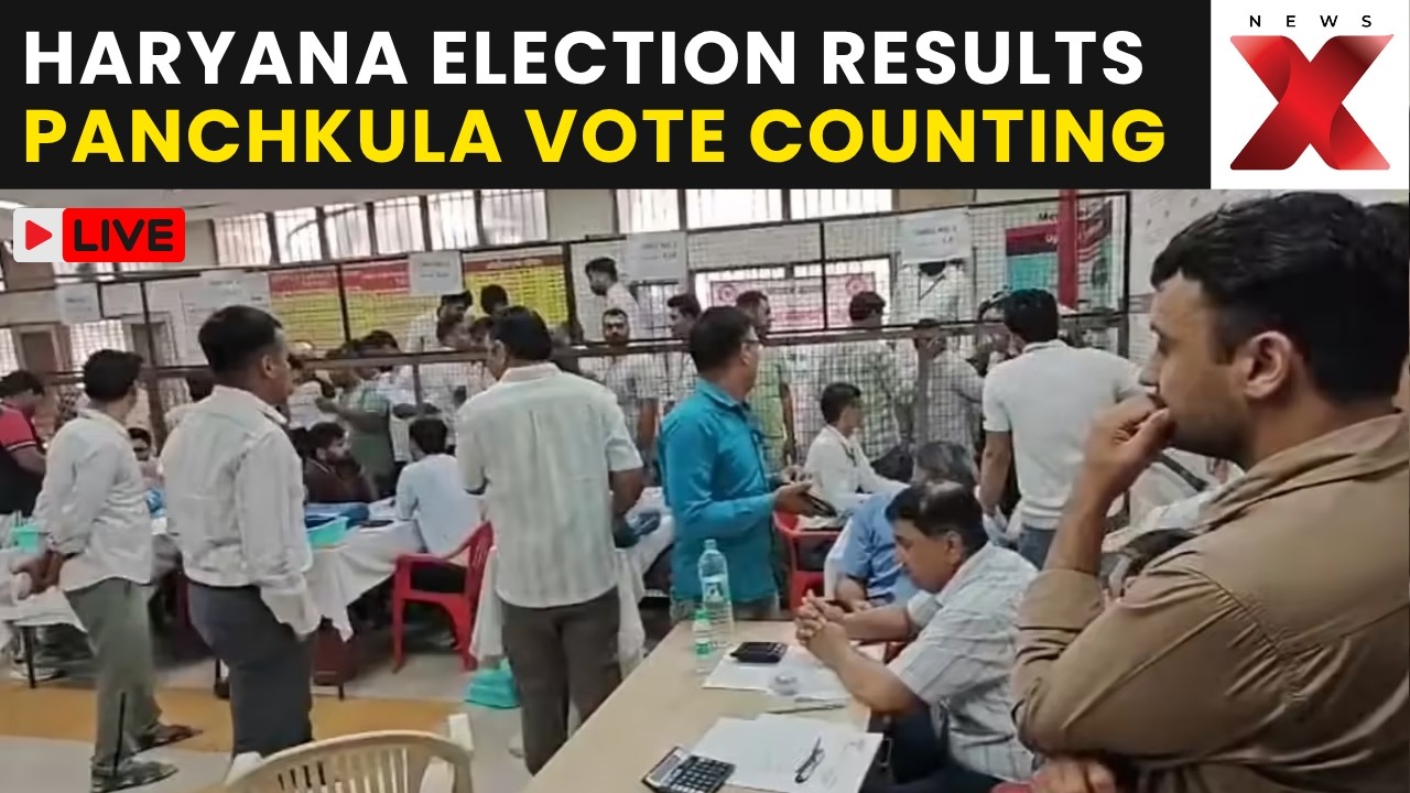 Haryana Election Results LIVE: Panchkula Counting | High Security As Vote Counting Begins In Haryana