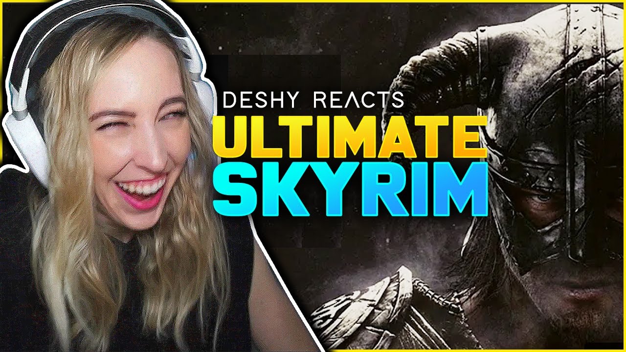 ULTIMATE SKYRIM Reaction [Dunkey] - Deshy Reacts