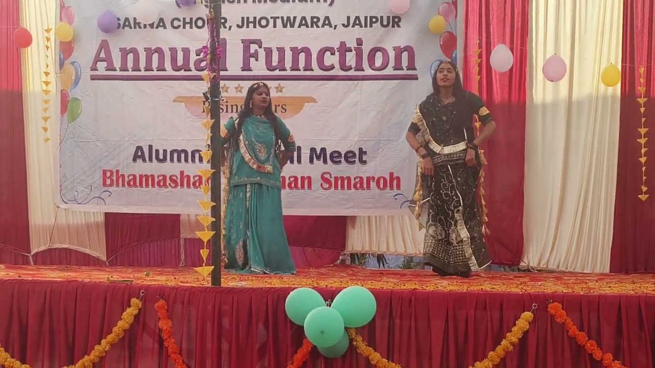 Mahara shayabji mhe to ghoomar ramwa aayi sa- Ghoomar dance 