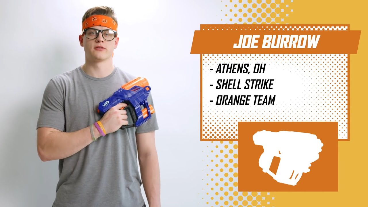 Joe Burrow Nerf House compilation