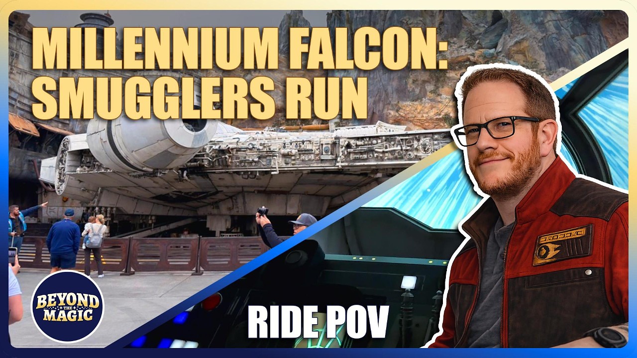 Star Wars Millennium Falcon Smuggler's Run Ride POV