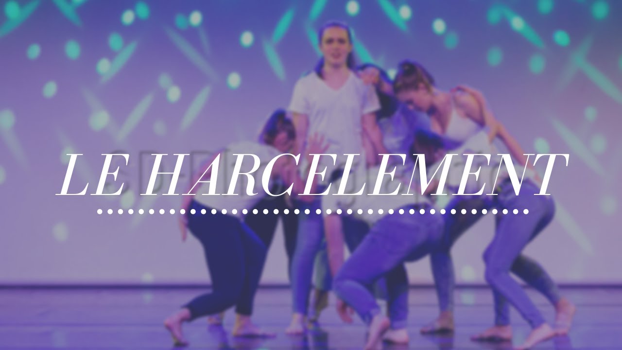 Le harcèlement. (chorégraphie et texte - Ecole de danse Cathy Aimar)