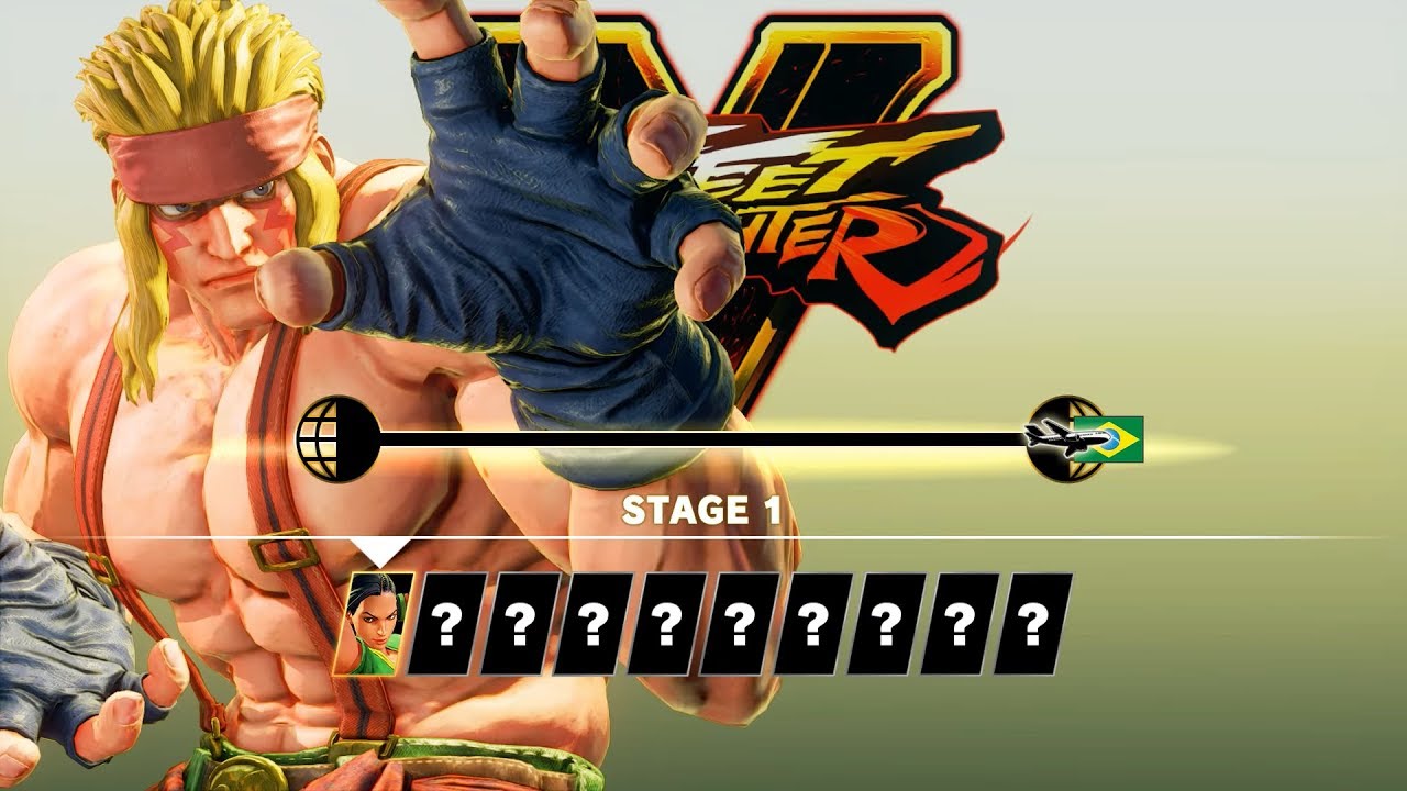 Street Fighter V Arcade Edition - Alex Arcade Mode (Street Fighter 5 Path)