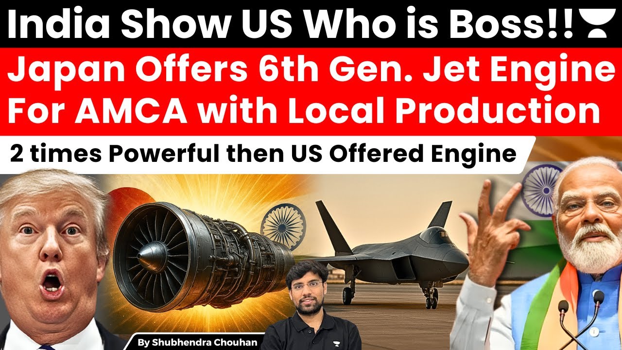 Japan offer IHI XF9–1 6th generation engine for India’s AMCA program| No dependency on US